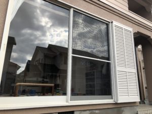 窓のクリーニング